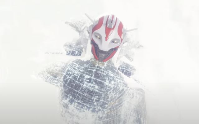 The Conductor dissolving in Radiolaria in Destiny 2